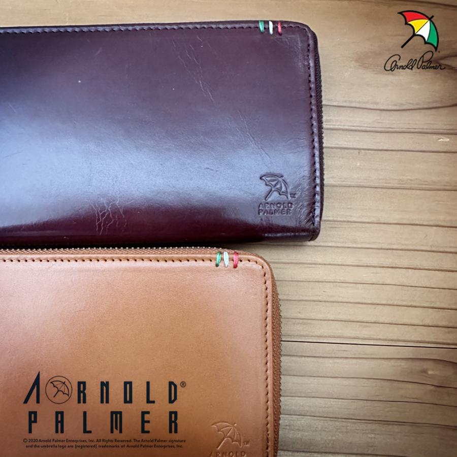 本革 財布 長財布 ラウンド バレンタイン 誕生日 イタリア財布 アーノルドパーマー Arnold Palmer メンズ レディース |  | 05