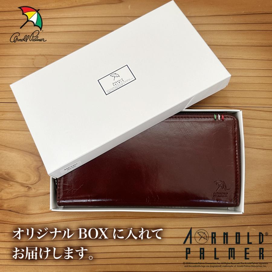 本革 財布 長財布 ラウンド バレンタイン 誕生日 イタリア財布 アーノルドパーマー Arnold Palmer メンズ レディース |  | 06