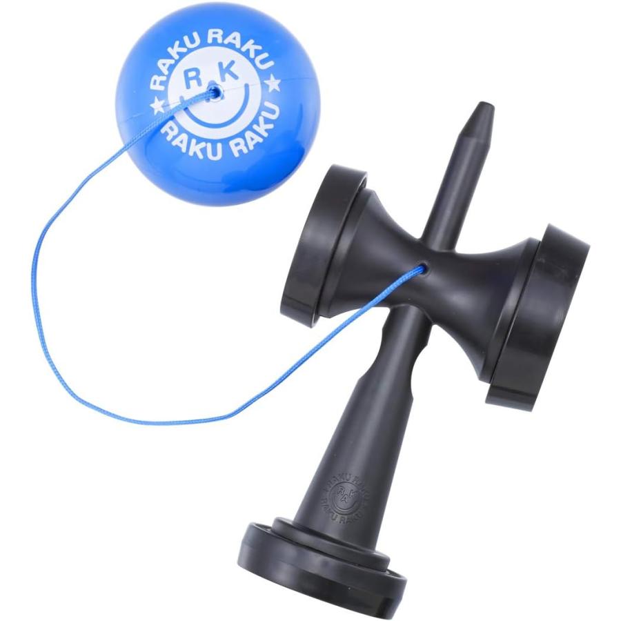 BANDAI ラクラクけんだま ブラック×ブルー [ブラック×ブルー] けん玉 初心者 幼児 4歳から 日本のおみやげ お土産 外国人 贈り物 |  | 02