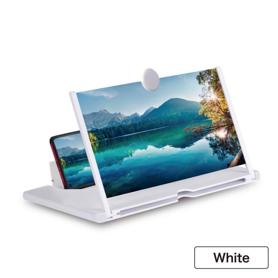 スマホ 拡大鏡 鏡 スマホ画面拡大ルーペ 携帯電話スクリーンアンプ 12インチ 携帯スクリーン拡大器 画面拡大鏡 携帯電話スタンド |  | 02