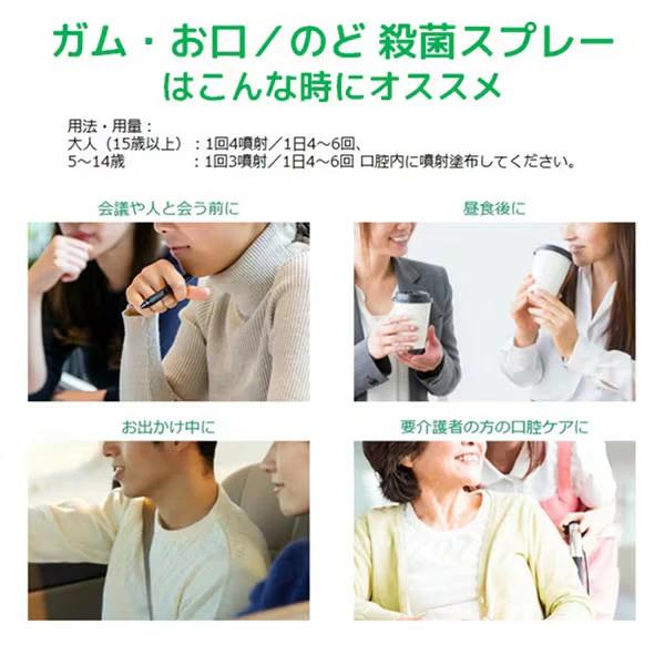 【3個セット】 お口 のど 殺菌スプレー ガム GUM 【指定医薬部外品】 15mL サンスター 口臭 のどの痛み |  | 07