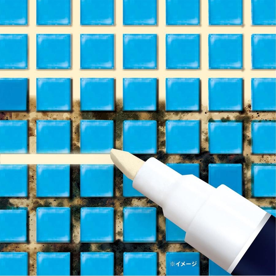 【5個セット】防カビ お掃除 お風呂 パッキン 目地 修復 塗装 カビ 浴室 壁 タイル目地 修理 シンク 結露 強力 除去 ゴムパッキン |  | 08