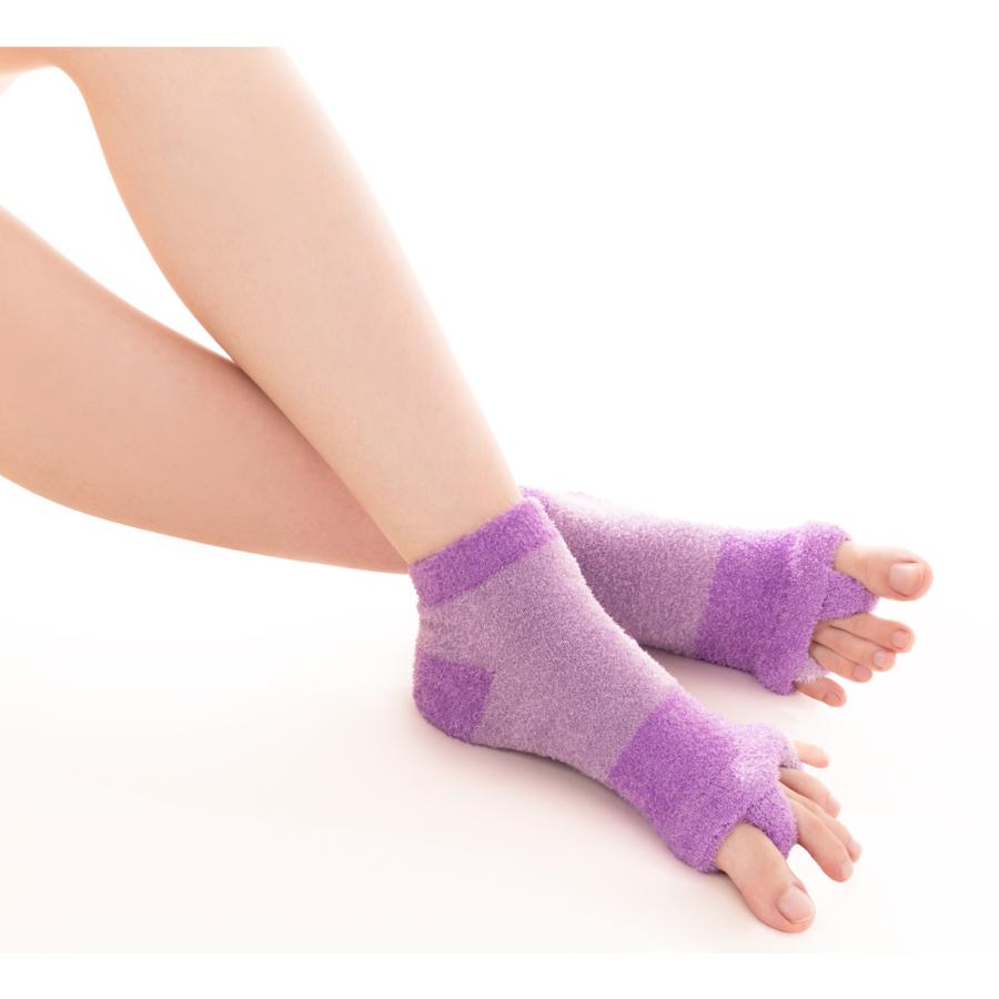 【ロングタイプ】 外反母趾 内反小趾 サポーター 足指 広げる 矯正  矯正グッズ 矯正サポーター  Makuake  外反母趾おやすみサポーター 送料無料 |  | 14