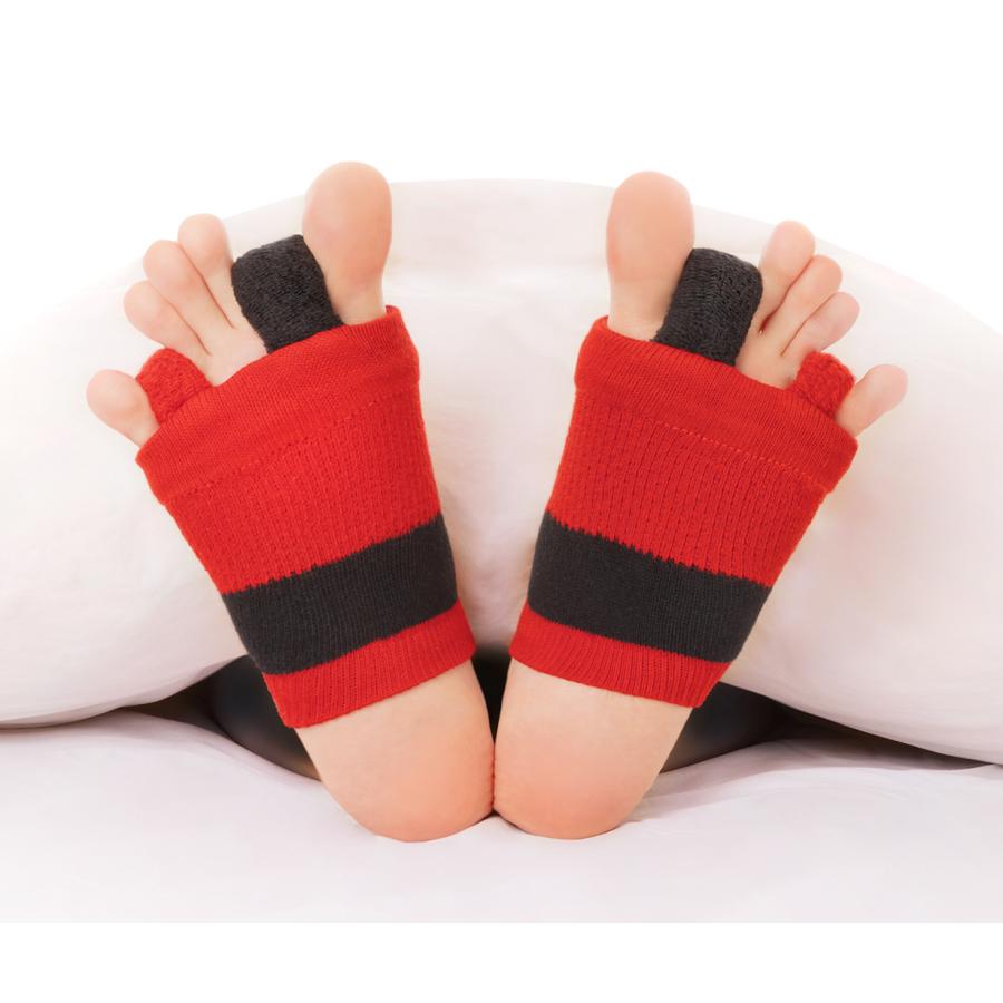 【片足用・左右兼用】【ハードタイプ】 外反母趾 内反小趾 サポーター 足指 広げる 矯正  矯正グッズ 矯正サポーター  外反母趾おやすみサポーター |  | 17