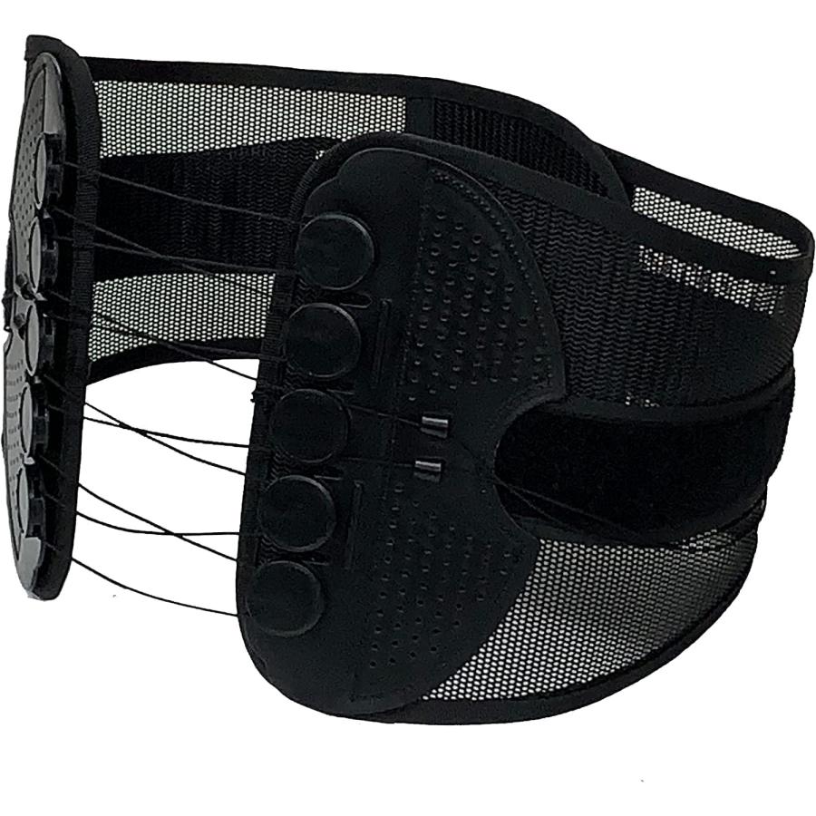 骨盤がっちりベルト 腰痛 男女兼用 コルセット 腰サポーター 腰ベルト 腰 こし サポーター 姿勢 矯正 サポート ベルト ぎっくり腰  滑車 |  | 10