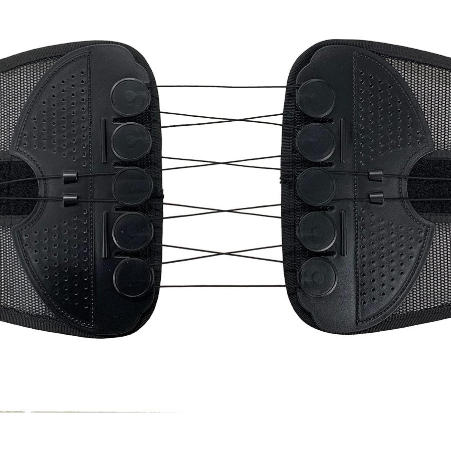 骨盤がっちりベルト 腰痛 男女兼用 コルセット 腰サポーター 腰ベルト 腰 こし サポーター 姿勢 矯正 サポート ベルト ぎっくり腰  滑車 |  | 11