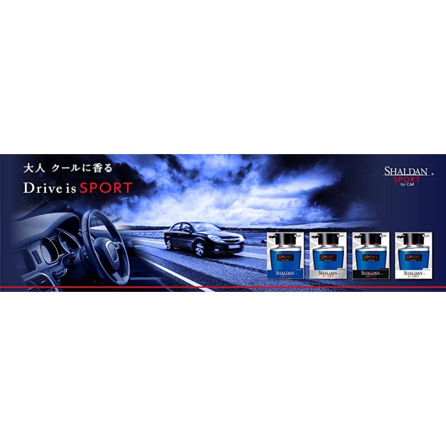 4個セット SHALDAN SPORT for CAR 芳香剤 クルマ用 クルマ リキッドタイプ 100ml　シャルダン エステー　フレグランス　車用　カー用品　送料無料 | エステー | 01