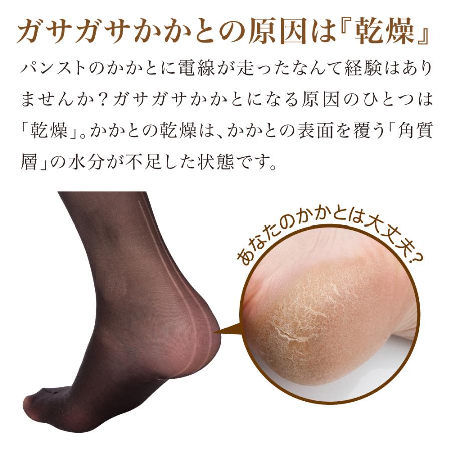 3足セット　かかとケア　乾燥　ひび割れ　角質　かかと荒れ　ガサガサかかと　保湿　かかとソックス　かかとサポーター　薄型　かかとつるつるサポーター |  | 01