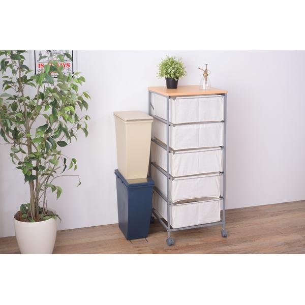 容量20L、幅約20cmのスリム型ゴミ箱 おしゃれ キッチン 20リットル スリム 縦型 分別 フタ付き ダストボックス 積み重ね 安い　キャスター付　連結可 |  | 10