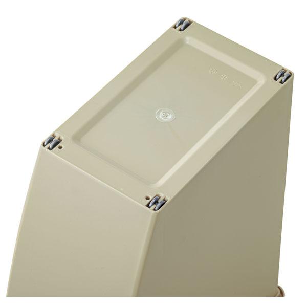 容量20L、幅約20cmのスリム型ゴミ箱 おしゃれ キッチン 20リットル スリム 縦型 分別 フタ付き ダストボックス 積み重ね 安い　キャスター付　連結可 |  | 04