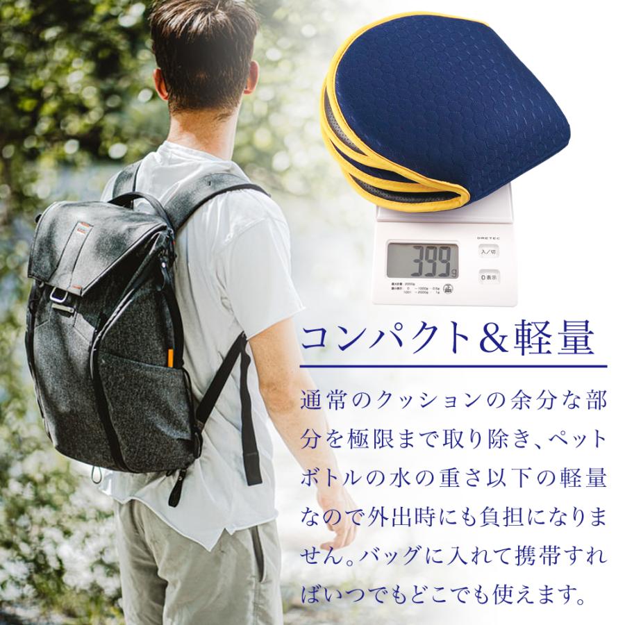 持ち運べる　ゲルクッション　ジェルクション　高反発　座布団　折りたためる　maxim　高機能ジェルの入った５層構造の持ち運べるクッション　 |  | 18