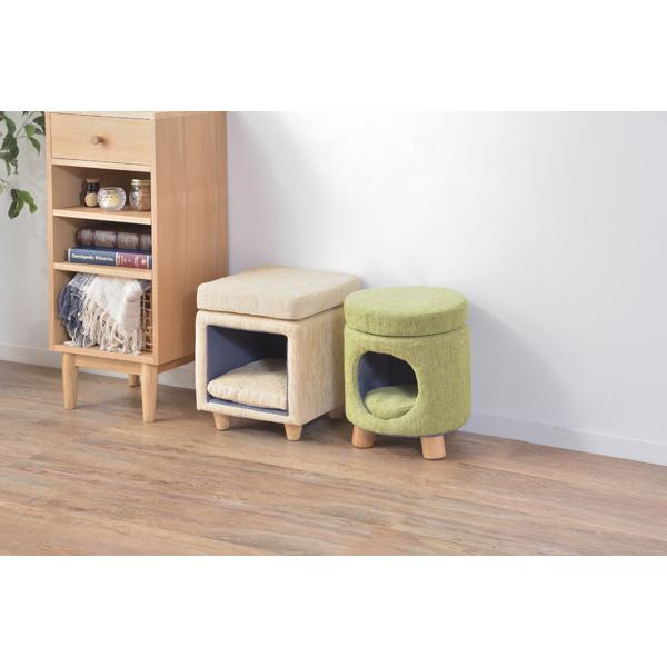 ペットハウス 室内 犬小屋 ベッド 犬 猫 ペットハウス スツール  くつろぐ ベット チェア 椅子  腰掛  テーブル |  | 03