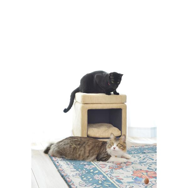 ペットハウス 室内 犬小屋 ベッド 犬 猫 ペットハウス スツール  くつろぐ ベット チェア 椅子  腰掛  テーブル |  | 05