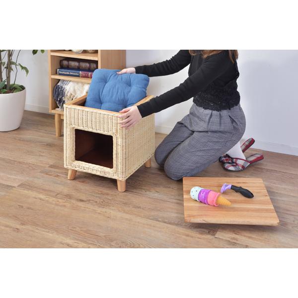 ペットハウス 室内 犬小屋 ベッド 犬 猫 ペットハウス スツール  くつろぐ ベット チェア 椅子  腰掛  テーブル |  | 09