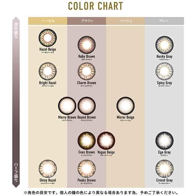 カラコン 度あり ドープウィンク マンスリー 1ヶ月 DopeWink 14.5mm 1month みちょぱ 池田美優 1箱1枚 ハーフ | DopeWink | 20