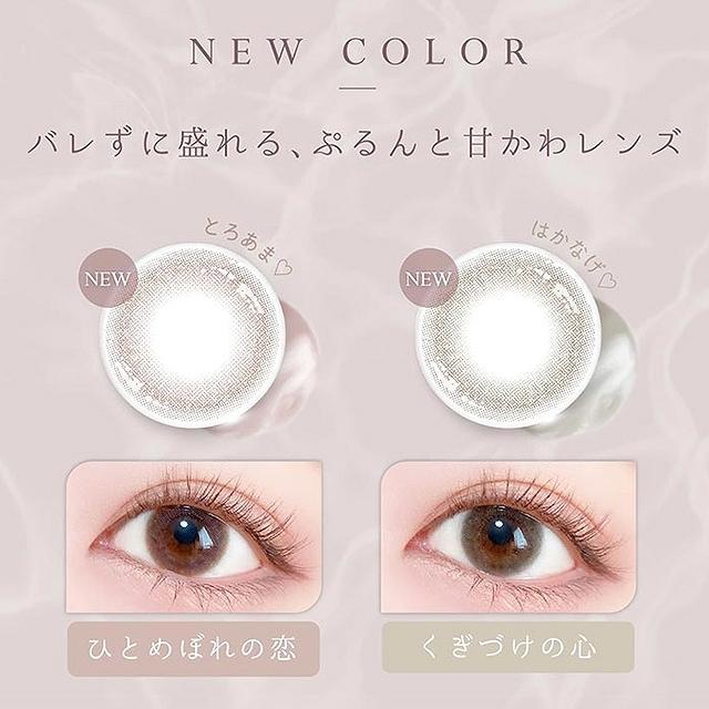 「20％OFFクーポン」カラコン エバーカラー ワンデー ナチュラル 1箱20枚入 度あり 度なし 14.5mm 新木優子 UVカット｜morecon｜14