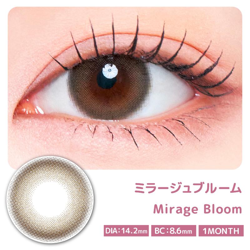 カラコン ラディリス マンスリー 1箱2枚入 RADIRIS 1month 度あり 度