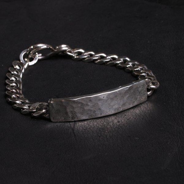 約3週間後発送　VIVIFY(ビビファイ) Back Hallmarks ID Bracelet/ Mirror Finish
