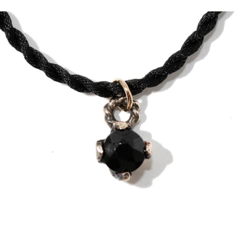 約3週間後発送　VIVIFY(ビビファイ) Spike Stone Necklace/k10/Silk code　ネックレス