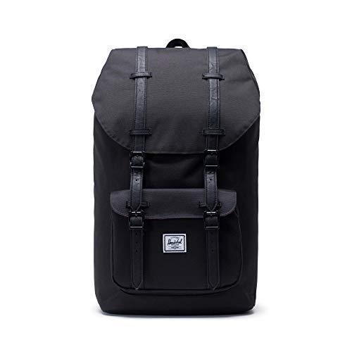 人気満点 リュック ハーシェルサプライ Little 並行輸入品 Pu Black Black America バッグ