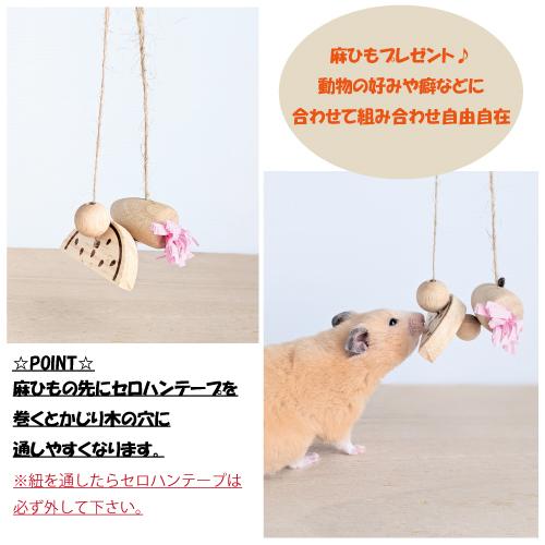 かじり木 お試しセット 送料無料 おもちゃ リス ハムスター チンチラ