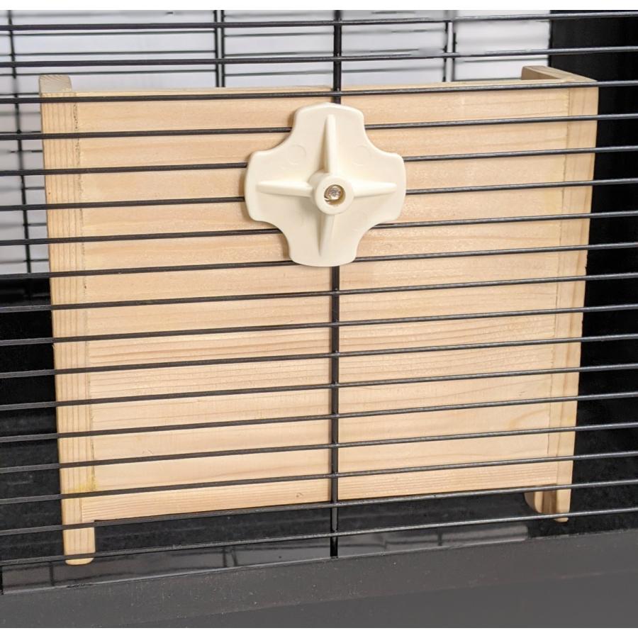 小動物用品　牧草入れ　牧草フィーダー　木製品　うさぎ　モルモット　チンチラ　デグー　 |  | 03