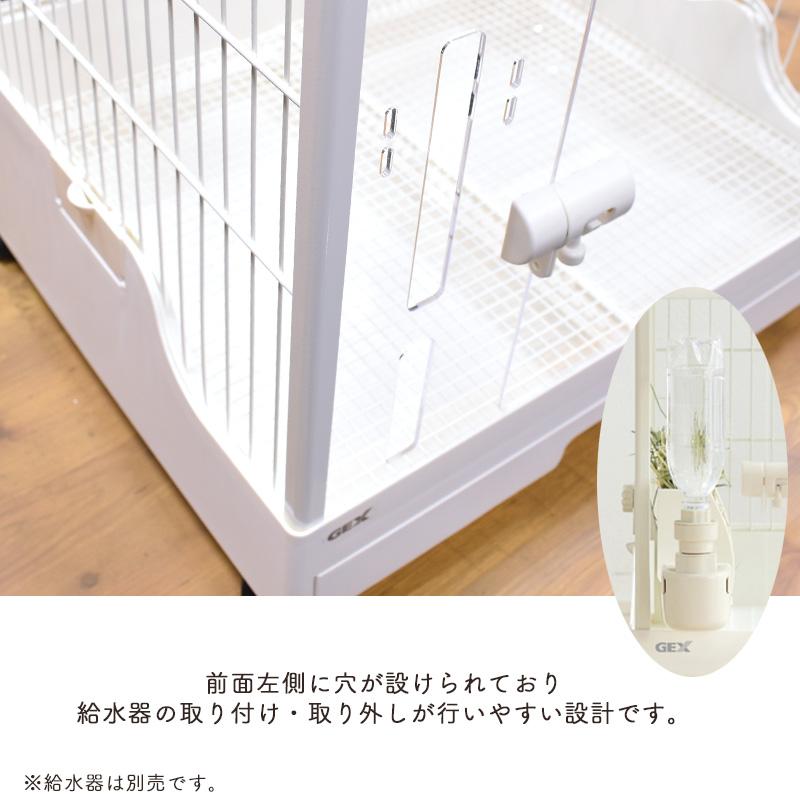 GEX 大型透明ケージのみホワイト GEX クリアフロント 70High 【tt-sg】 | チンチラ,ケージ・すのこ