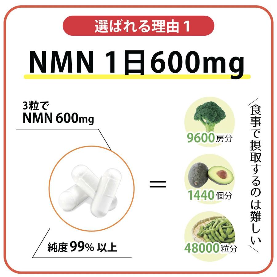 MORE RICH（モアリッチ） 【公式】NMNミライ 18000mg日本製 純度99% 1