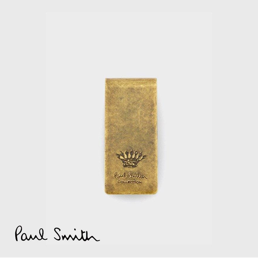 秀逸 メンズ小物 Paulsmith ポールスミス クレストロゴ マネークリップ 男性 おしゃれ ブランド 雑貨 Aynaelda Com