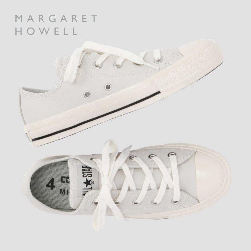 レディース MARGARET HOWELL CONVERSE コラボスニーカー MHL. US