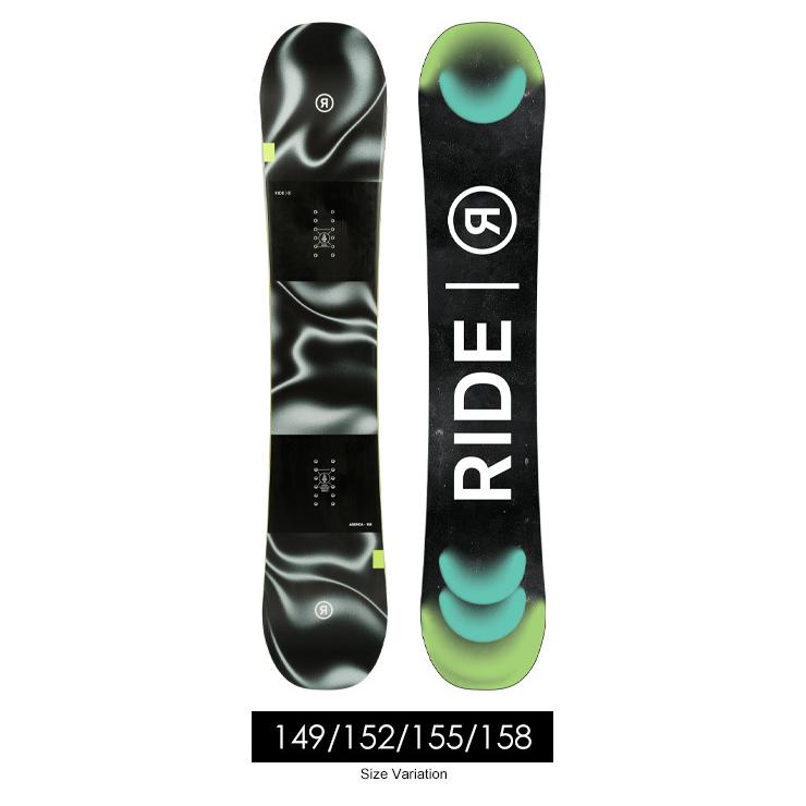 RIDE ライド AGENDA アジェンダ 21-22 2022 スノーボード 板 メンズ  