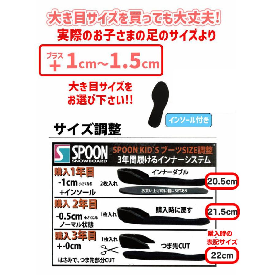 BURTON（バートン） SPOON スプーン キッズ スノーボードブーツ TGF