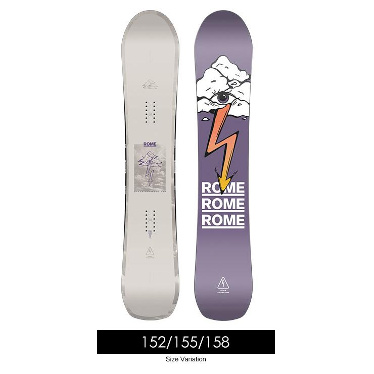 Rome 152 スノーボード 板 ジブ グラトリ ローム ROME SDS