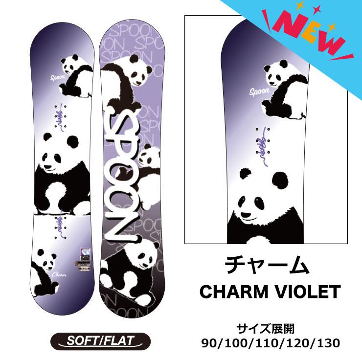 SPOON スプーン キッズ スノーボード 板フラット形状 軽量 90 100 110 