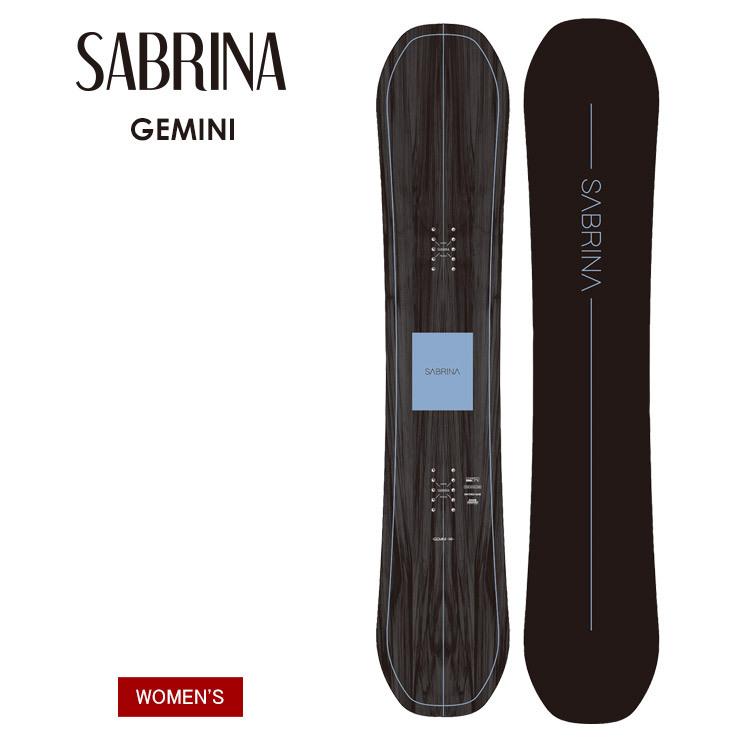 SABRINA サブリナ GEMINI ジェミニ 21-22 2022 スノーボード 板  