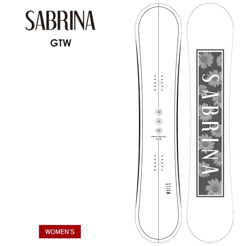 ウィンタースポーツ 美品 SABRINA GTC 144cm スノーボード Wax済み