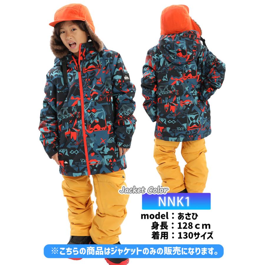 23-24 QUIKSILVER クイックシルバー MISSION PRINTED YOUTH JK KJK233426 スノーボード  雪遊び キッズ スキー ジュニア 子供｜moresnow｜03