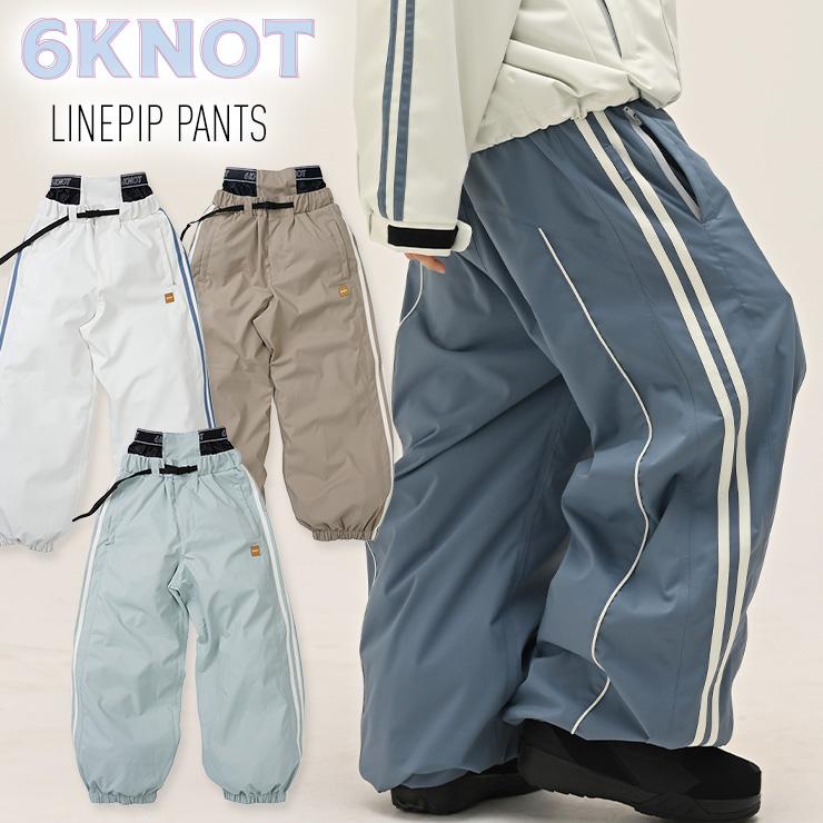 2026 6KNOT シックスノット LINEPIP PANTS ラインピップパンツ