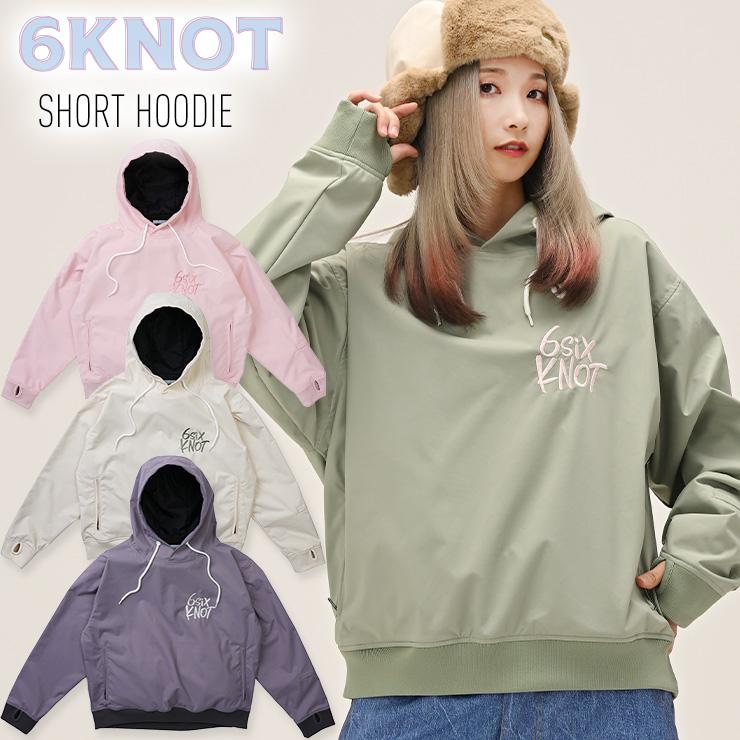 2026 6KNOT シックスノット SHORT HOODIE ショートフーディ パーカ