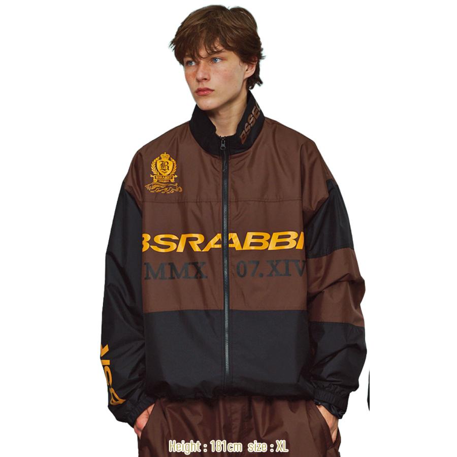 bsrabbit ジャケット 早期予約】2027 BSRABBIT ビーエスラビット Asymmetric Colorblock