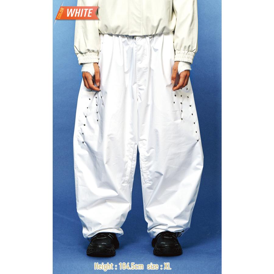 【早期予約】2027 BSRABBIT ビーエスラビット Diagonal Rivet Wide Ventilation Pants ワイドベンチレーションパンツ スノーボード ウェア スキー_1