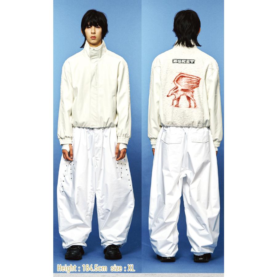 【早期予約】2027 BSRABBIT ビーエスラビット Diagonal Rivet Wide Ventilation Pants ワイドベンチレーションパンツ スノーボード ウェア スキー_2