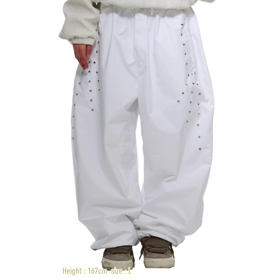 【早期予約】2027 BSRABBIT ビーエスラビット Diagonal Rivet Wide Ventilation Pants ワイドベンチレーションパンツ スノーボード ウェア スキー_4