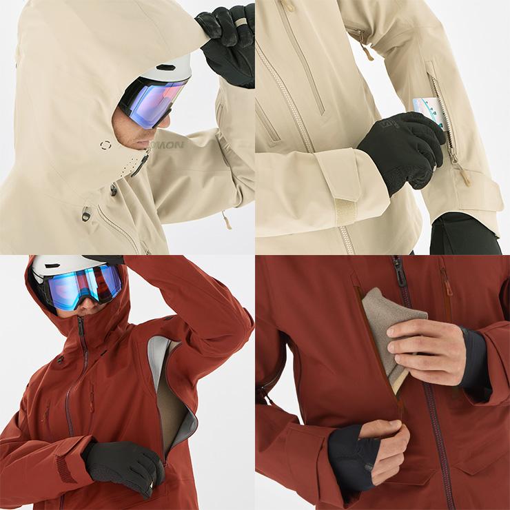 SALOMON 22-23 サロモン QST 3L SHELL JKT M スノージャケット SALOMON 22-23 サロモン QST 3L SHELL JKT M スノージャケット