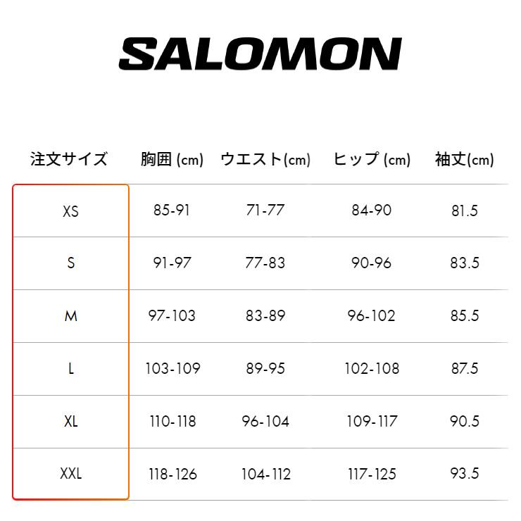 23-24 SALOMON サロモン TRANSFER PUFF JACKET M トランスファーパフ ジャケット スノーボード スキー ウェア｜moresnow｜12