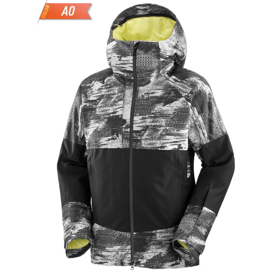 23-24 SALOMON サロモン TRANSFER PUFF JACKET M トランスファーパフ ジャケット スノーボード スキー ウェア｜moresnow｜02