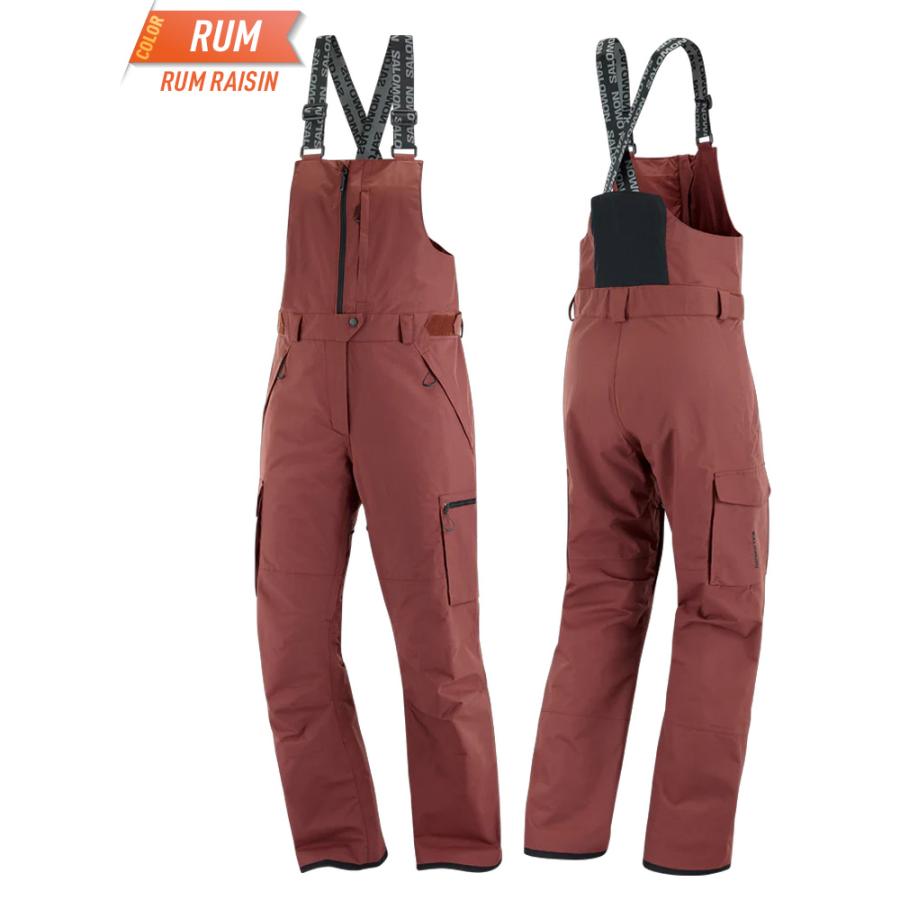 SALOMON（サロモン） 24-25 SALOMON BASHLEY BIB PANTS W バシュリー