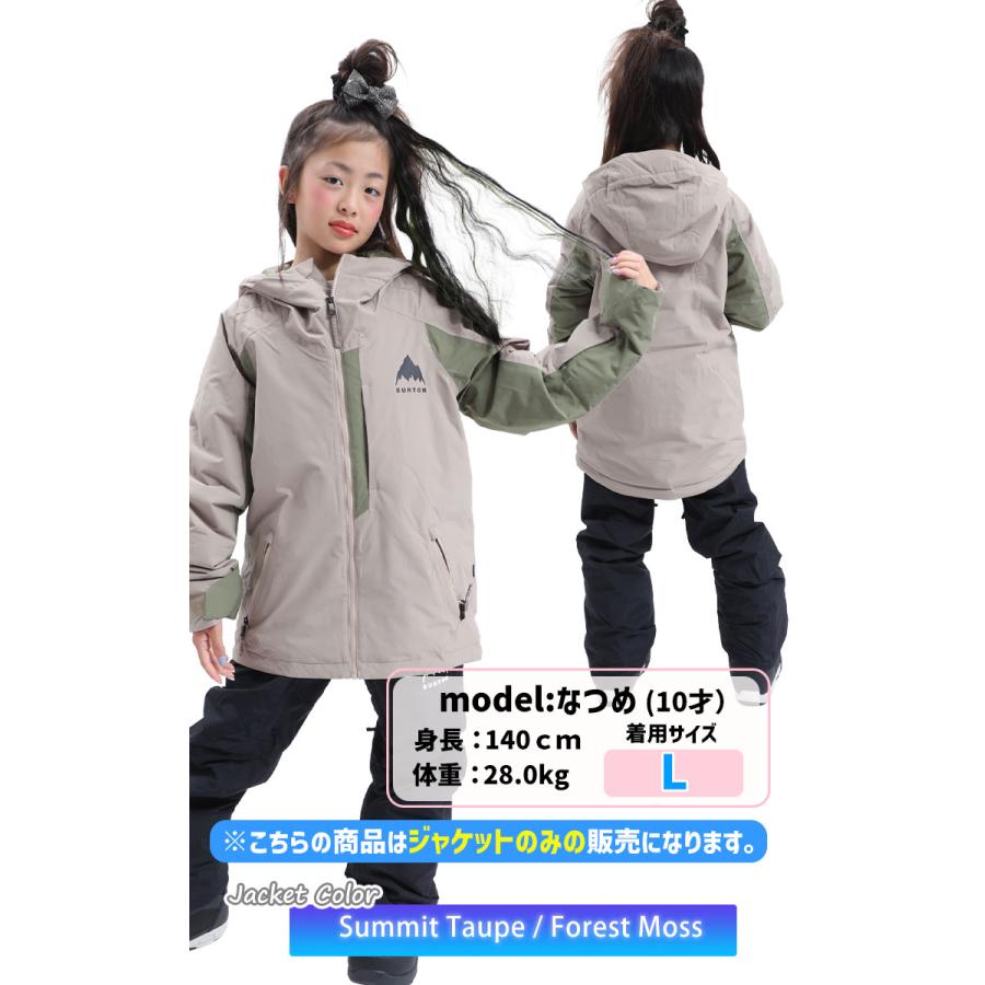 BURTON バートン ジャケット パンツ 上下セット　キッズ 子供 S BURTON 25-26 2026 バートン キッズ ジュニア Kids' Hillslope