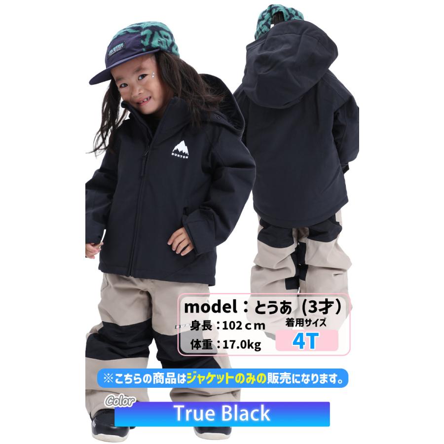 Burton キッズ ヒルスロープジャケット Mサイズ True Black Burton