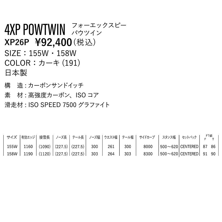YONEX（ヨネックス） 【無料ワックスサービス有】早期予約 4XP POWTWIN